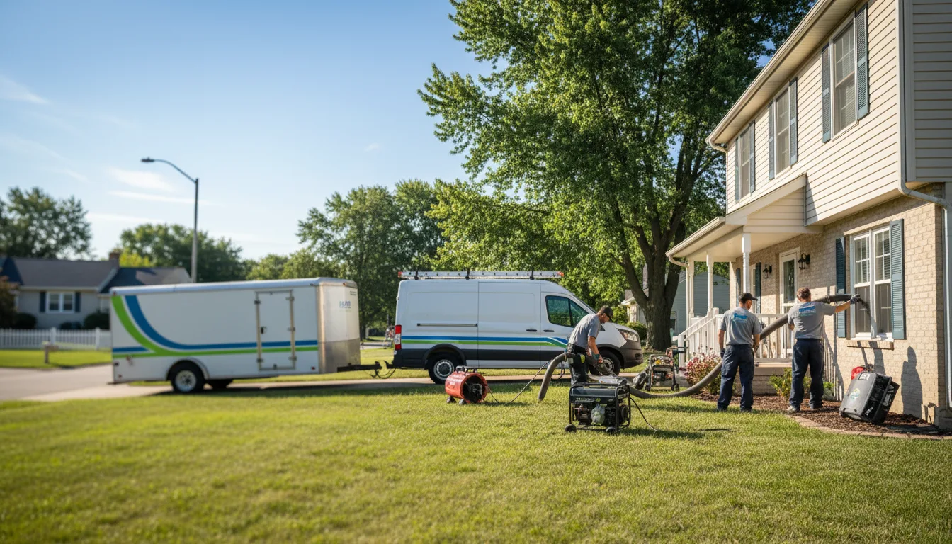 Flooded Basement Restoration And Cleanup With Repair in Shingleton, MI near me